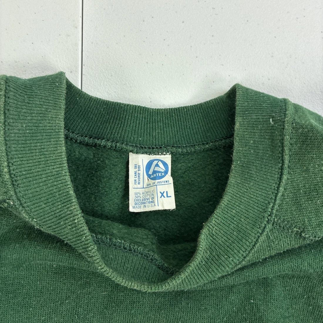 Vintage Michigan State Spartans Crewneck Sweatshirt Size XL 80s NCAA