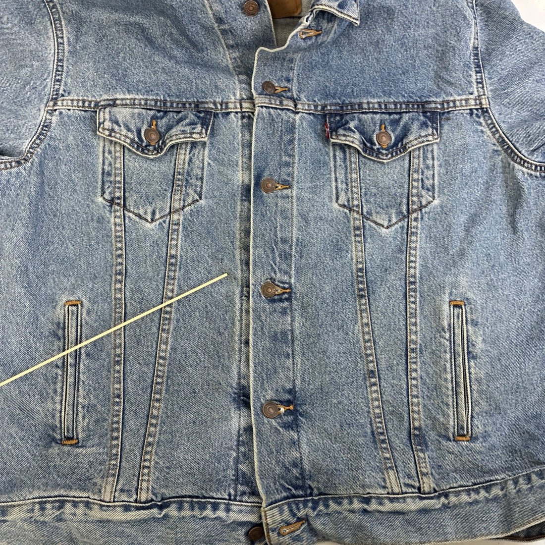 Vintage Levi's Denim Trucker Jacket Size XL