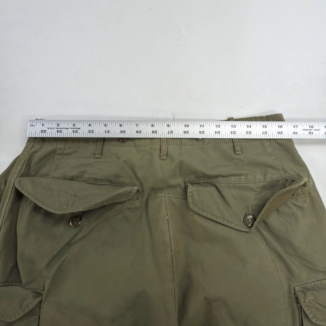Vintage Combat G.S. Trousers Military Pants Size 5 Regular Medium 1963 60s