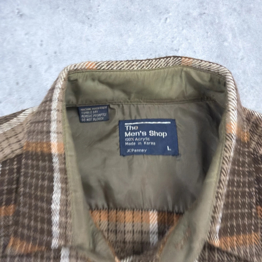 Vintage JCPenney Button Up Shirt Size Large
