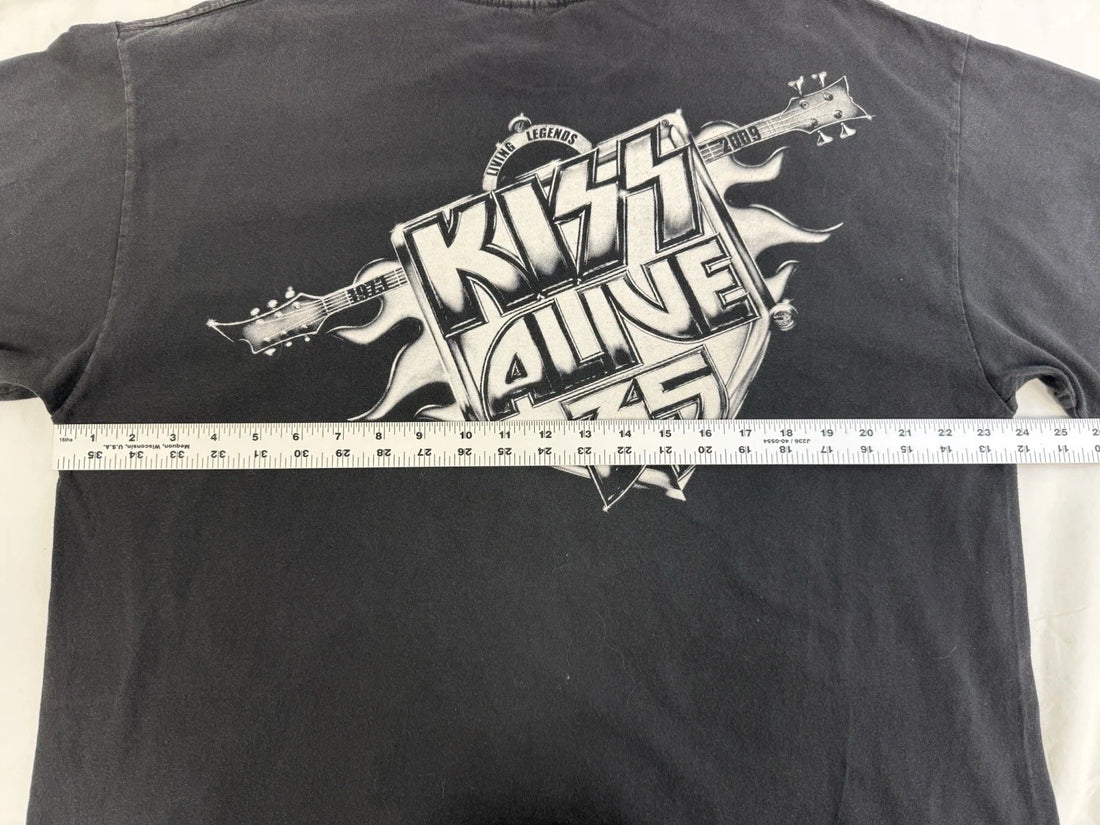 Kiss Alive 35 Tour T-Shirt Size XL All Over Print