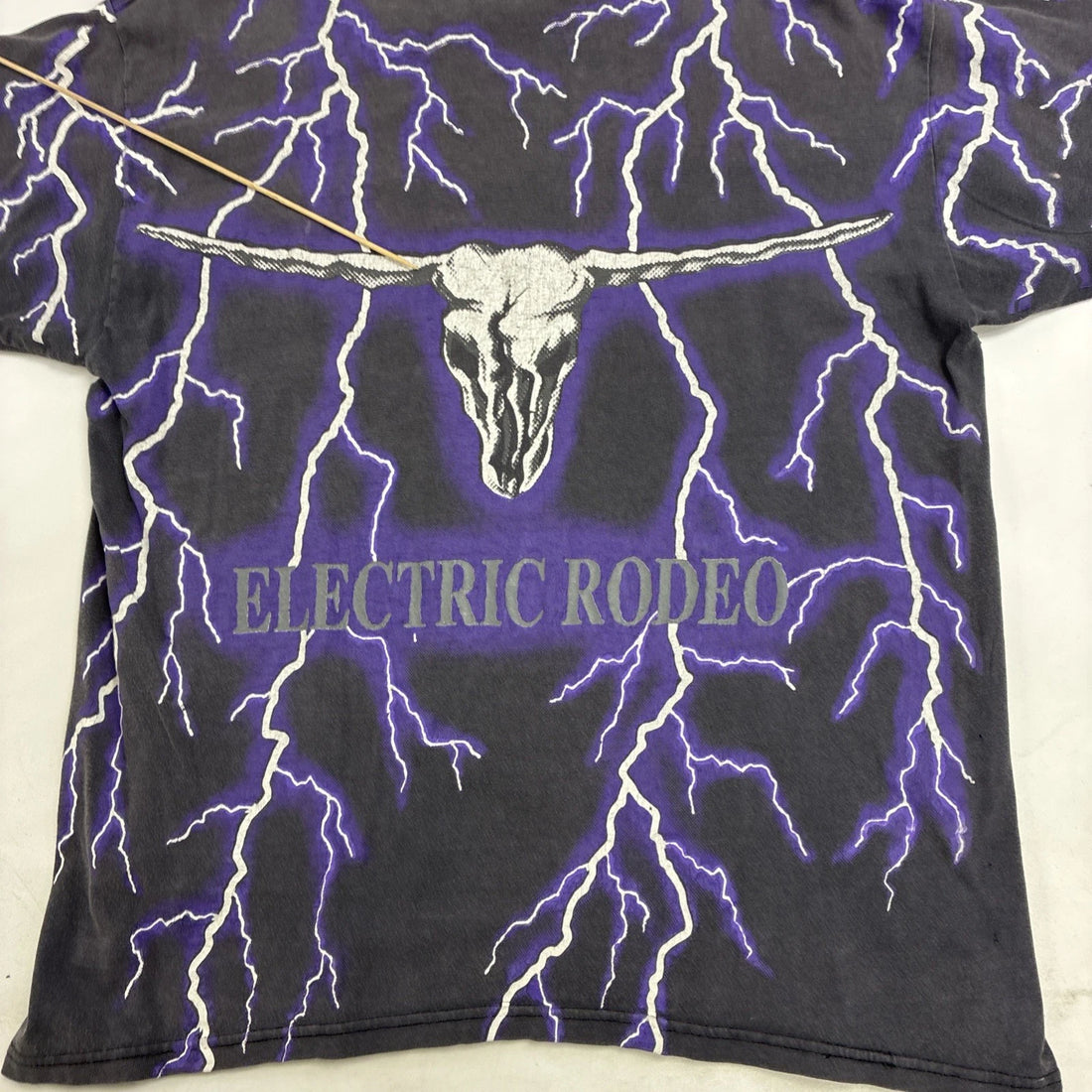 Vintage Brooks & Dunn Electric Rodeo Lightning Thunder T-Shirt Large Country 90s