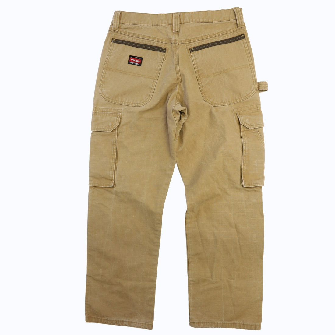 Wrangler Cargo Carpenter Work Pants Size Medium Brown – Throwback