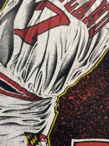 Vintage Maryland Terrapins All Over Print T-Shirt Size XL 90s NCAA