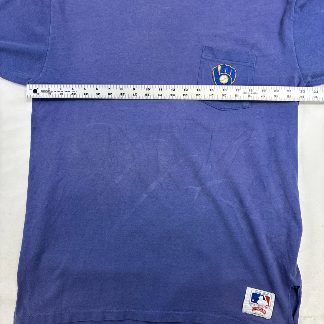 Vintage Milwaukee Brewers Nutmeg Mills T-Shirt Size XL 90s MLB