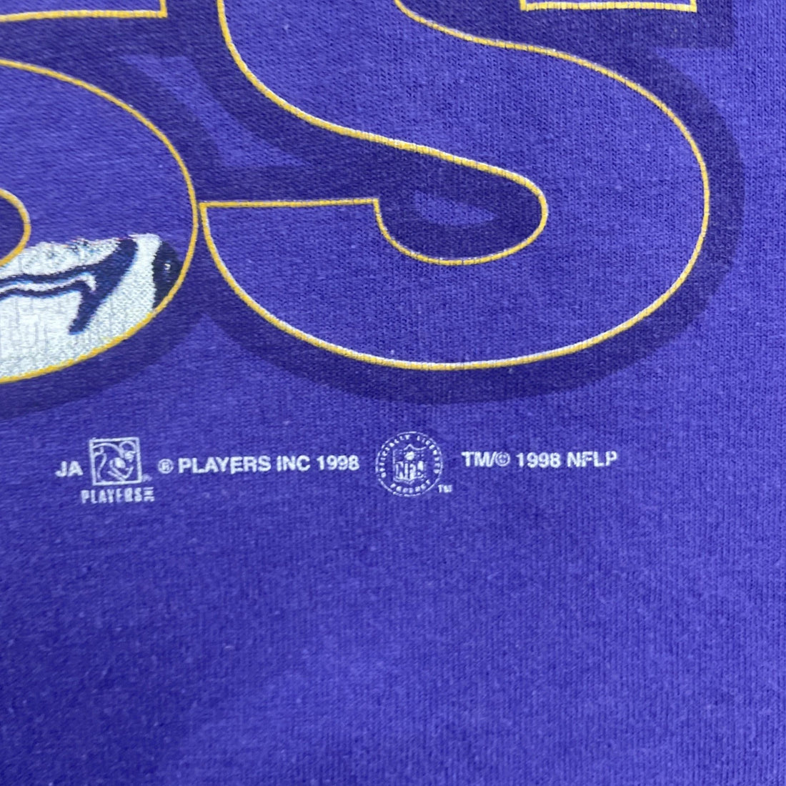 Vintage Minnesota Vikings Randy Moss T-Shirt Size XL 1998 90s NFL
