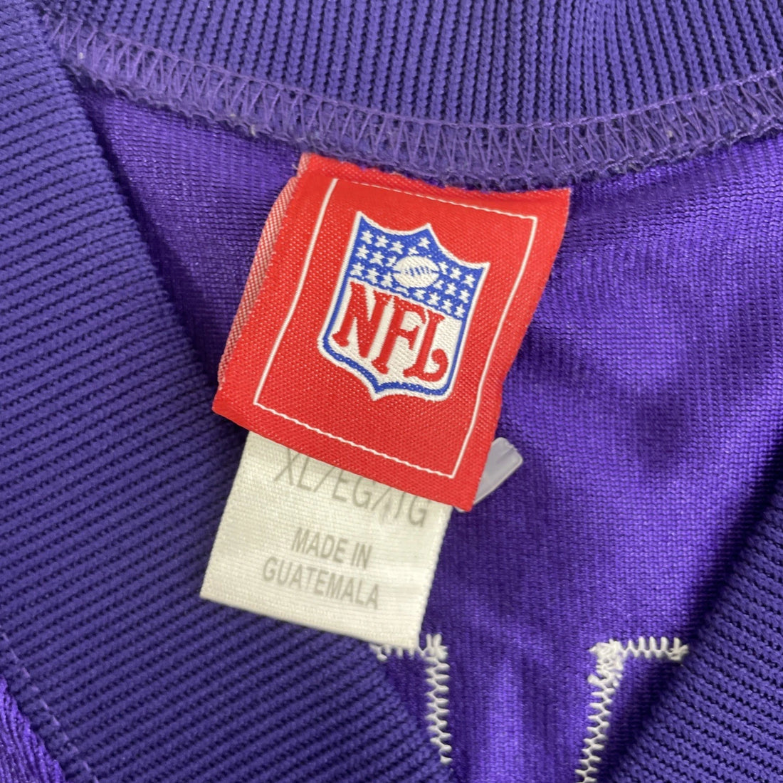 Vintage Minnesota Vikings Tommy Kramer Reebok Jersey Size XL NFL