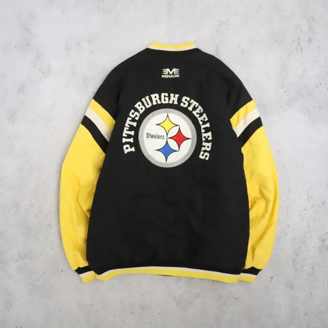 Vintage Pittsburgh Steelers Mirage Jacket Size XL NFL