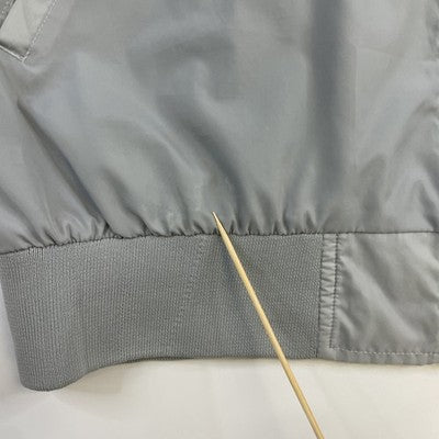 Vintage John Deere Windbreaker Light Jacket Size Medium Gray