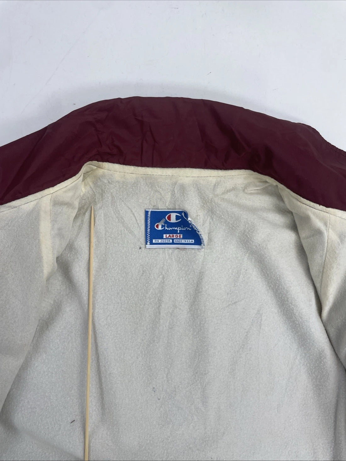 Vintage MIT Champion Coath Jacket Size Large 80s NCAA