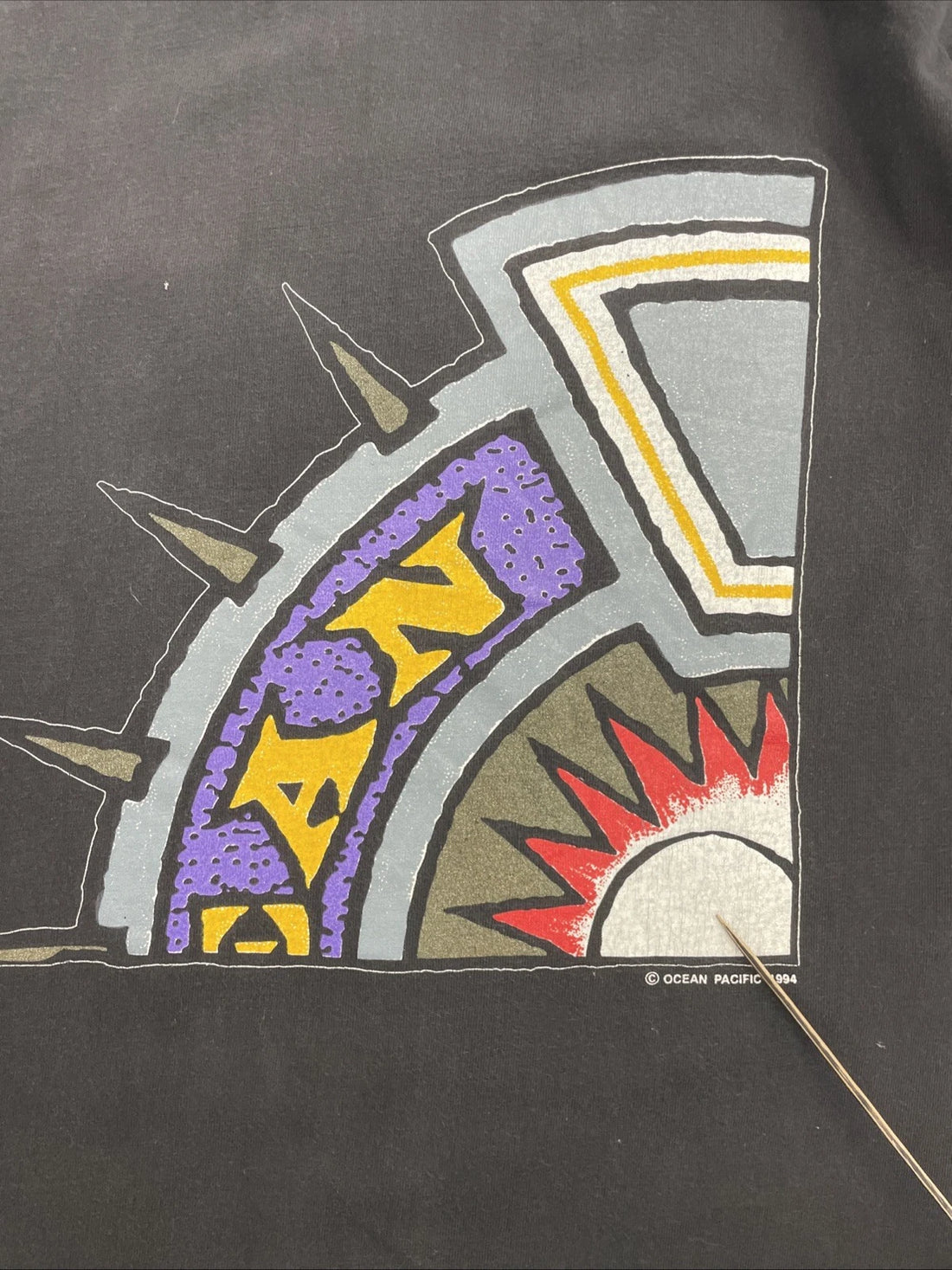 Vintage Ocean Pacific T-Shirt Size XL Surfing 1994 90s