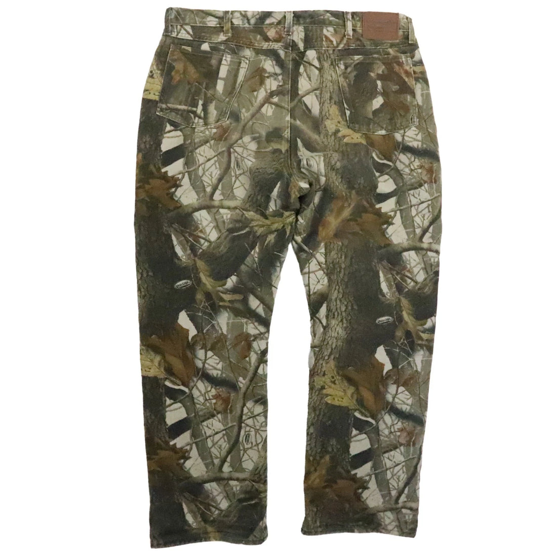 Vintage Wrangler Pro Gear Realtree Hardwoods Camo Pants 40 X 32 Fleece Lined