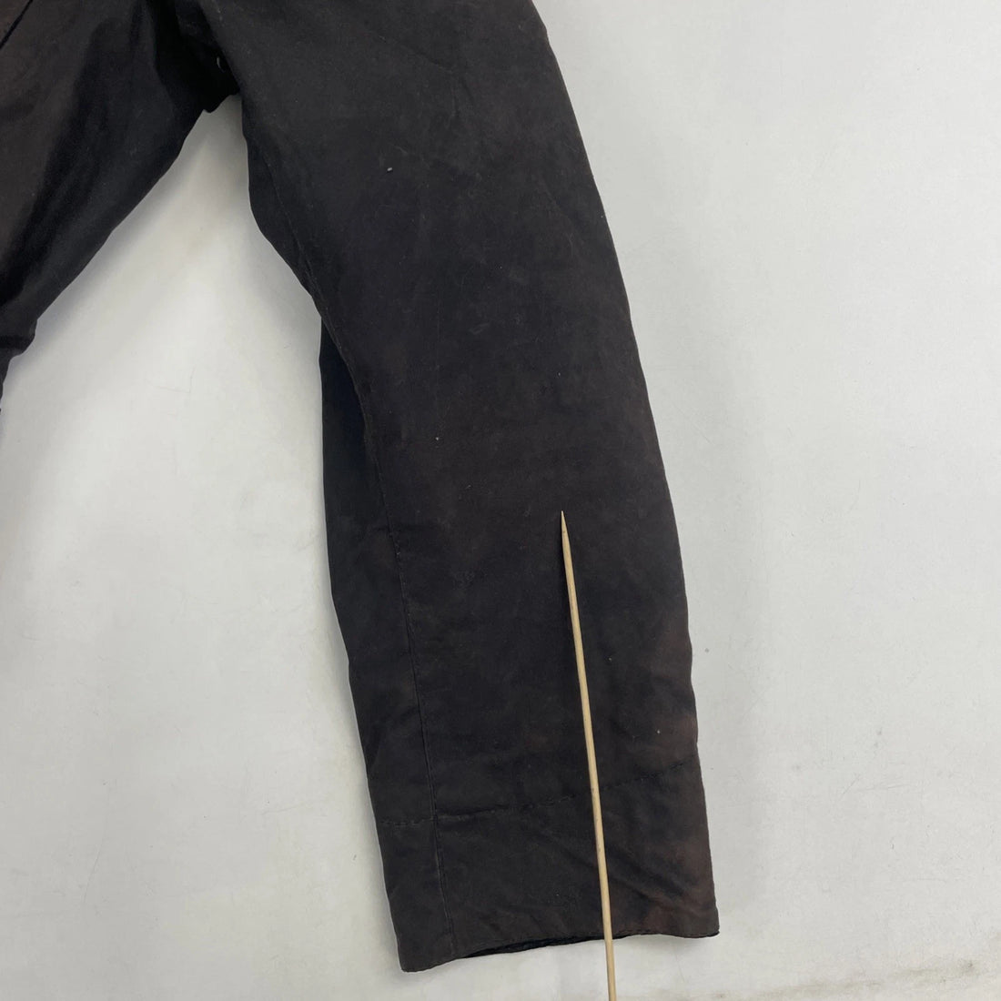 Barbour Eton Waxed Coat Jacket Size Large