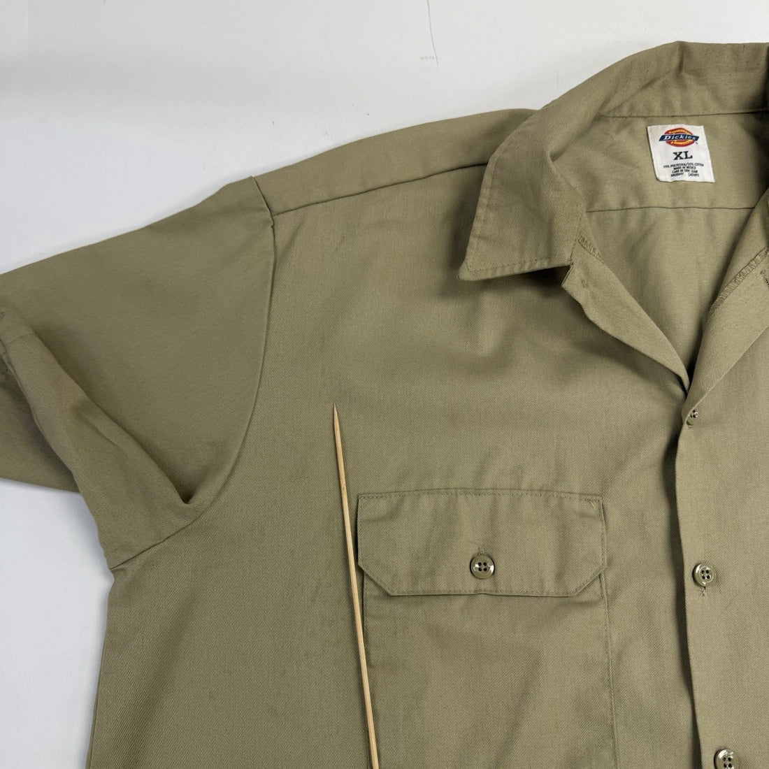Dickies Short Sleeve Mechanic Work Shirt Size XL