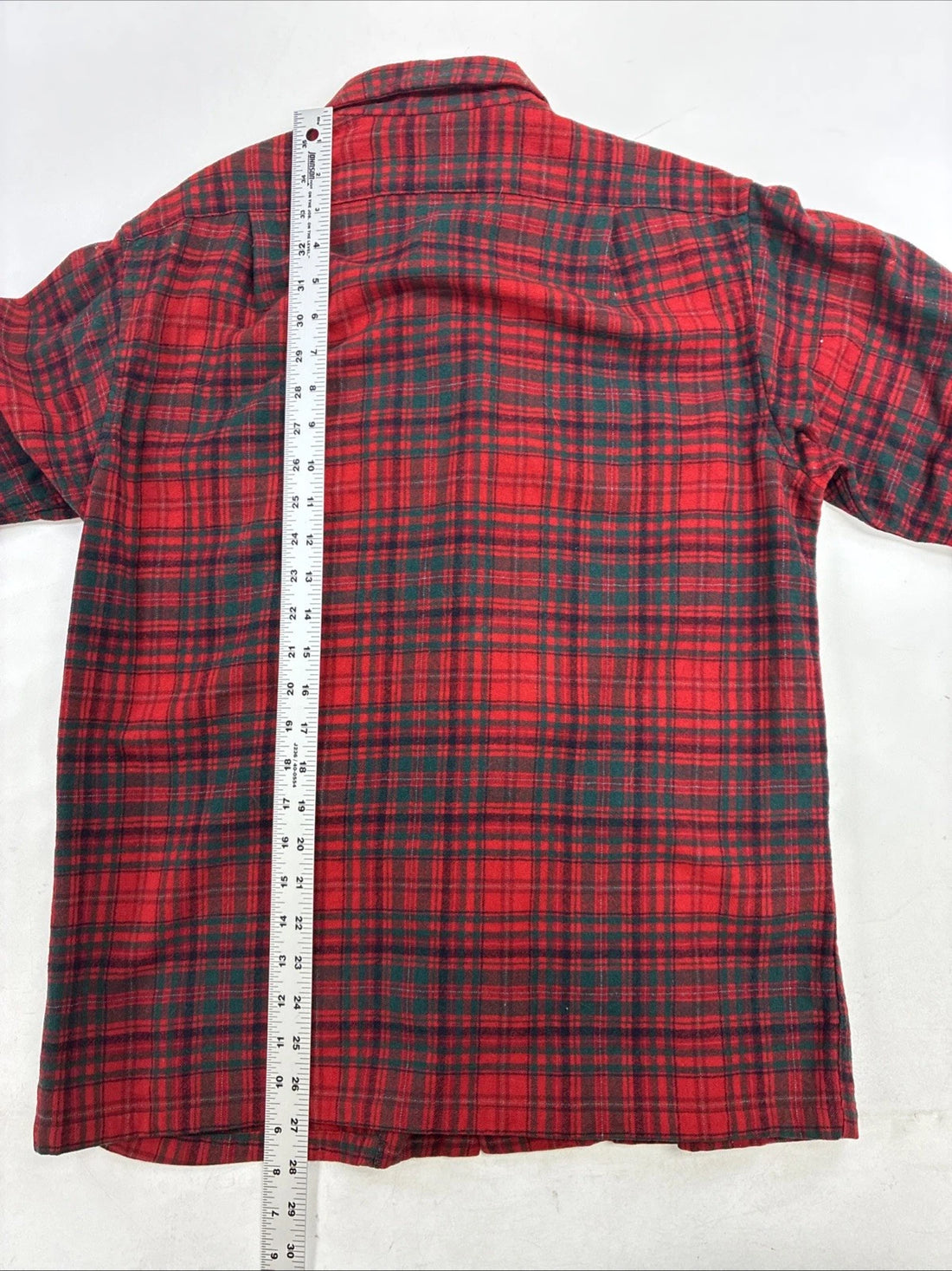 Vintage Pendleton Wool Board Button Up Shirt Size Medium Plaid