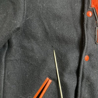 Wayland Wool Letterman Varsity Jacket Size XS