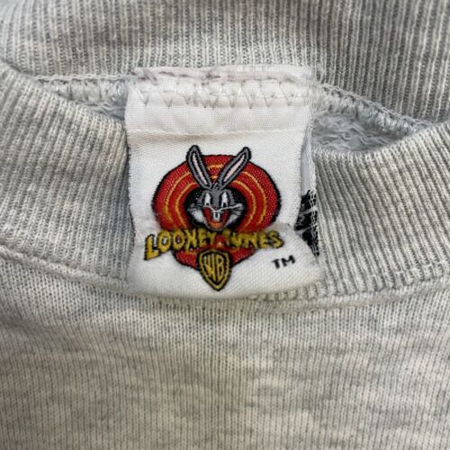 Vintage Tweety Bird Sylvester Cat Looney Tunes Crewneck Sweatshirt XL 1997 90s