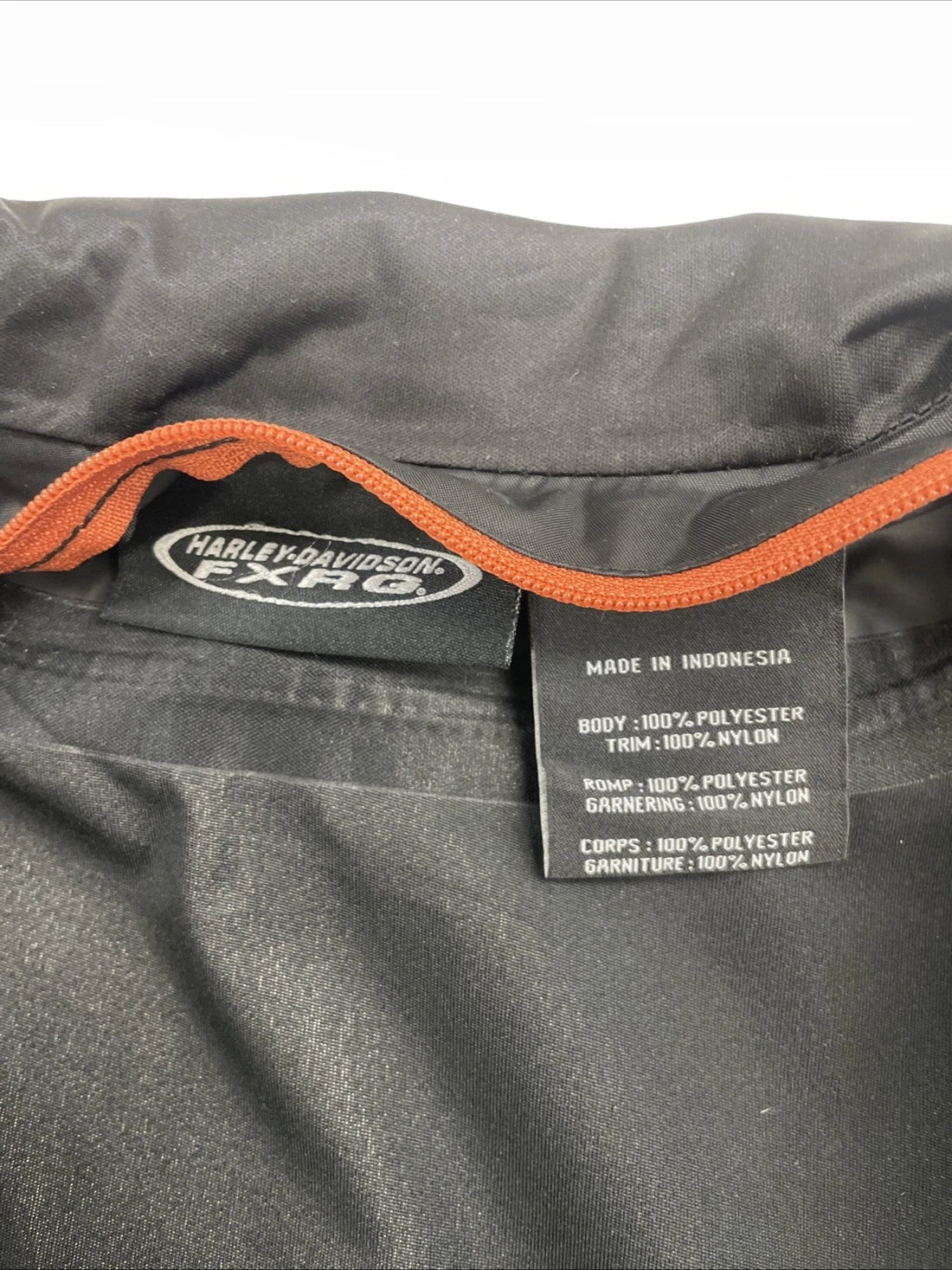 Harley Davidson Motorcycles FXRG Jacket Liner Size Small