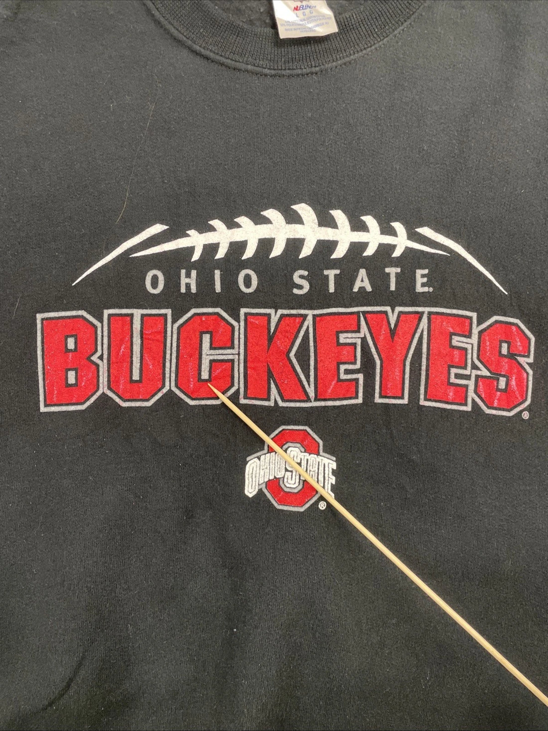 Ohio State Buckeyes Football Crewneck Sweatshirt Size Large NCAA