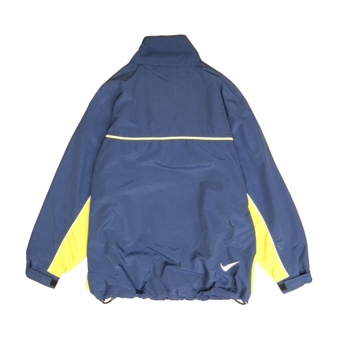 Vintage Nike Windbreaker Light Jacket Size Medium Blue Yellow