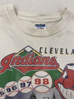Starter Jersey Shirt Cleveland Indians Size L Retro Vintage 