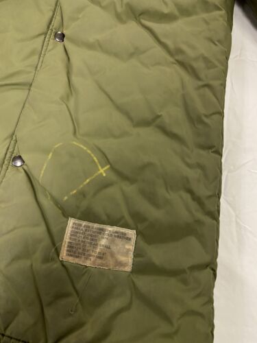 Vintage Peerless Garments Extreme Cold Weather Parka Coat Jacket Small OG107 70s