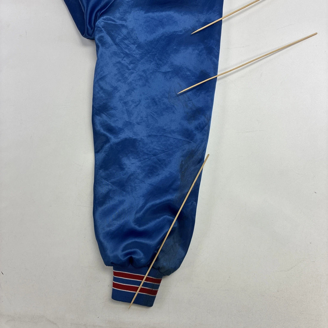 Vintage Chicago Cubs Chalk Line Satin Bomber Jacket Size XL MLB
