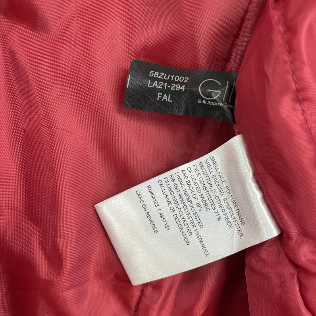 Atlanta Falcons Faux Leather Bomber Jacket Size 2XL NFL