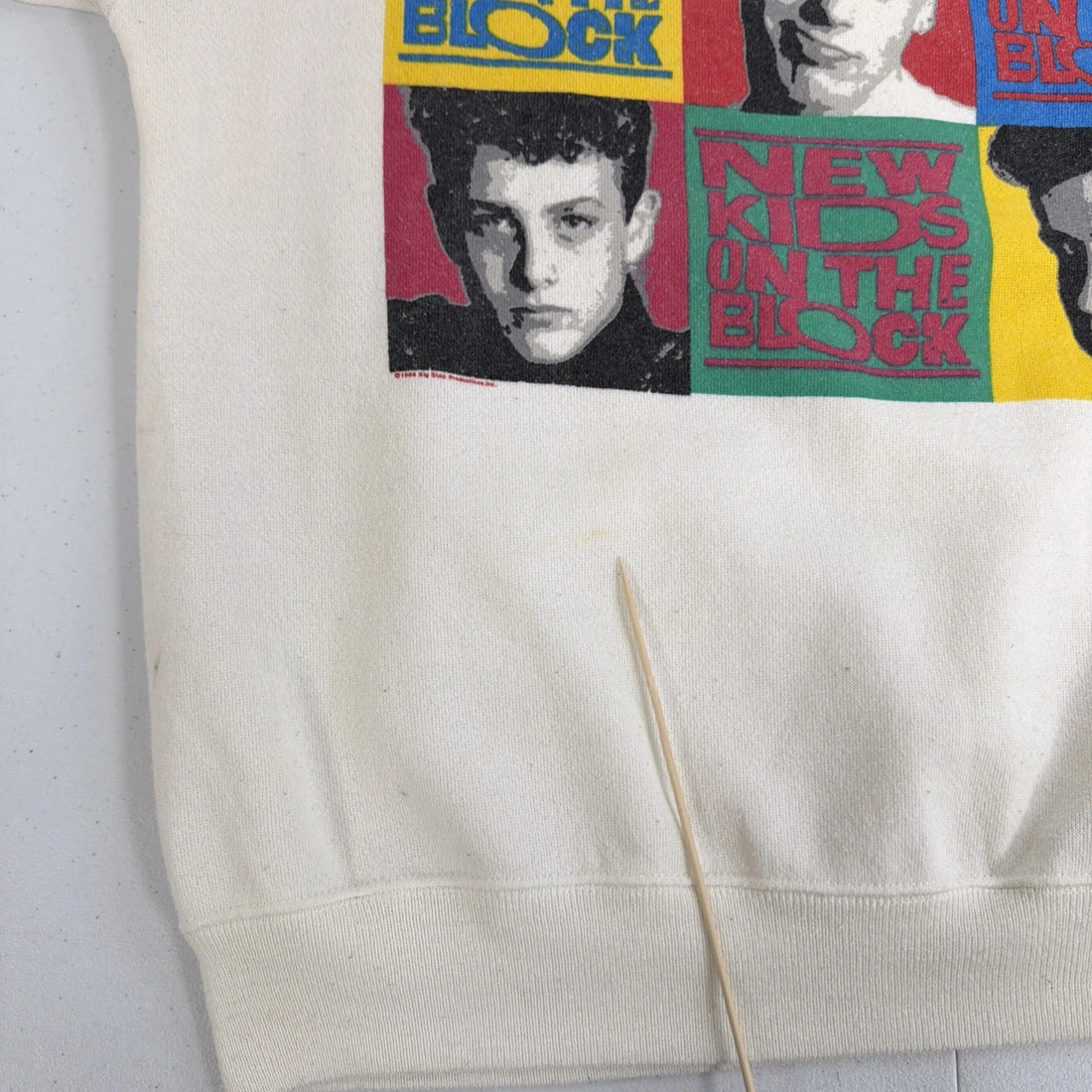 Vintage New Kids On The Block Crewneck Sweatshirt Size Large