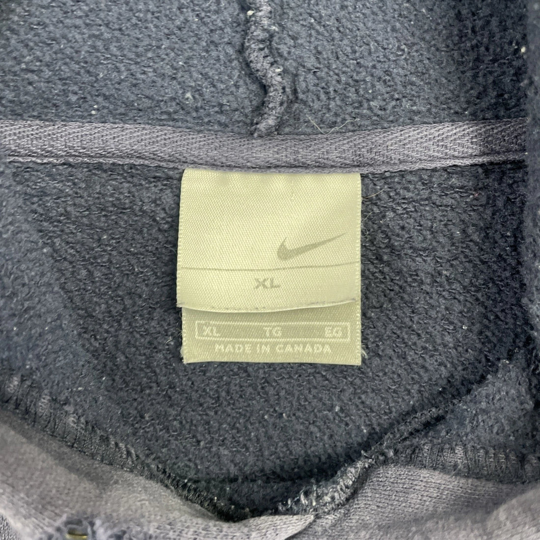 Vintage Nike Sweatshirt Hoodie Size XL Blue