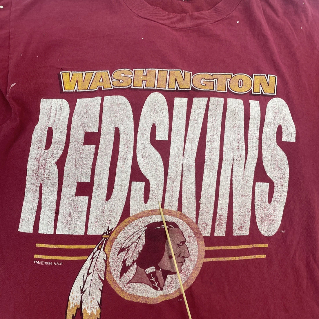 Vintage Washington Redskins T-Shirt Size Large NFL