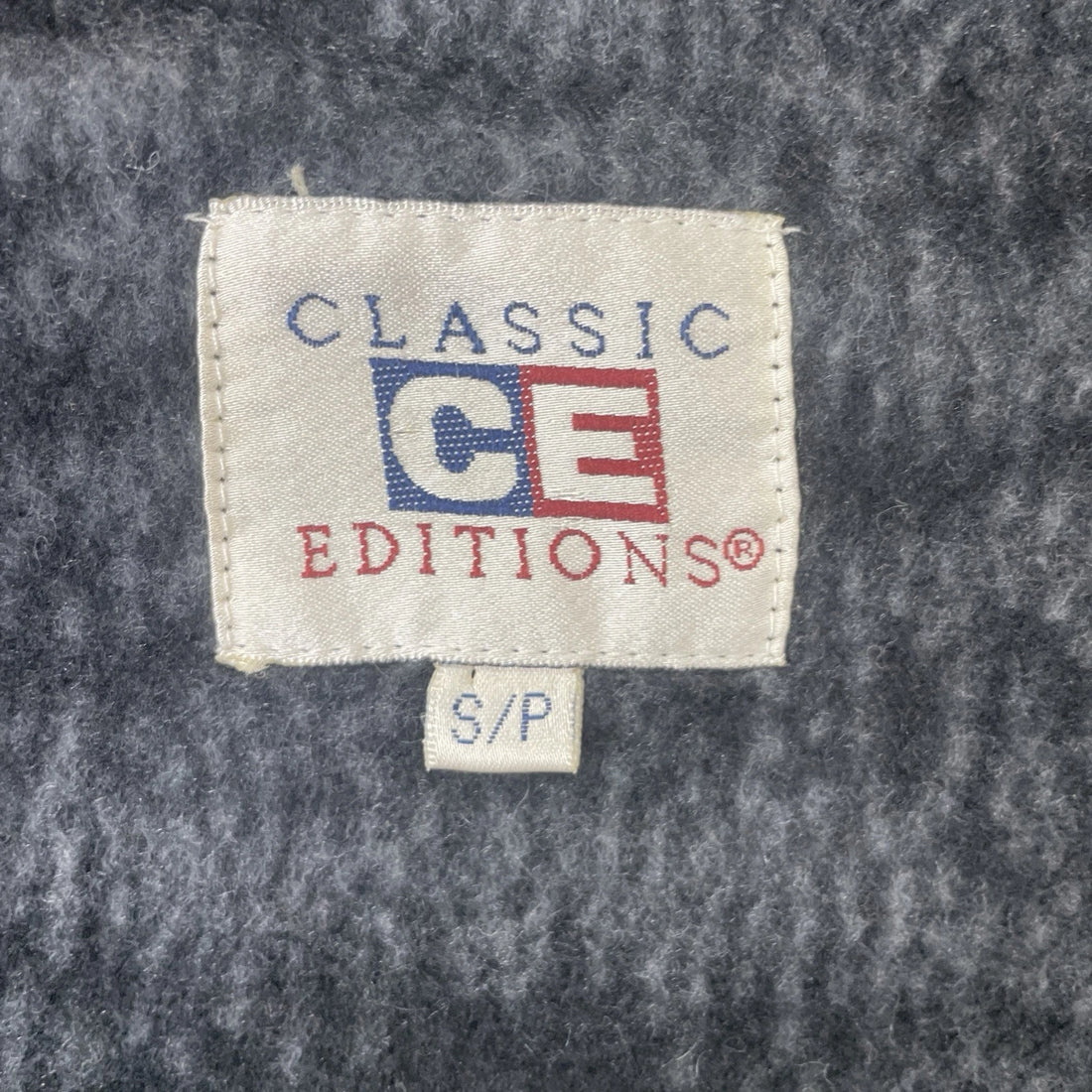 Vintage Polar Bear Arctic Winter Fleece Jacket Size Small Nature