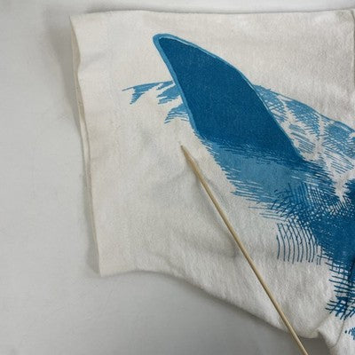 Vintage Atlantis Ocean Life T-Shirt Size XL Marine Nature All Over Print 90s