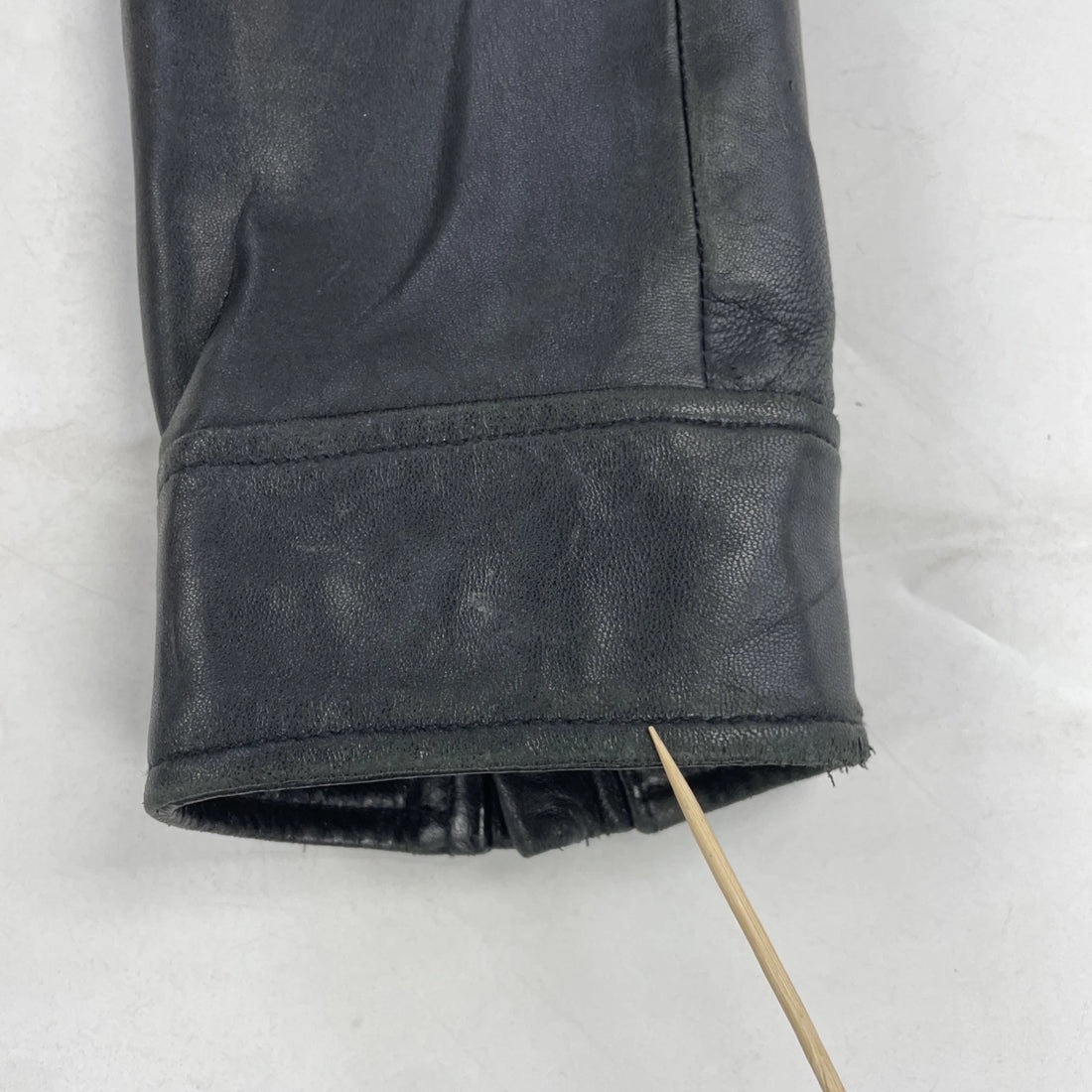 Danier Leather Coat Jacket Size Small Black