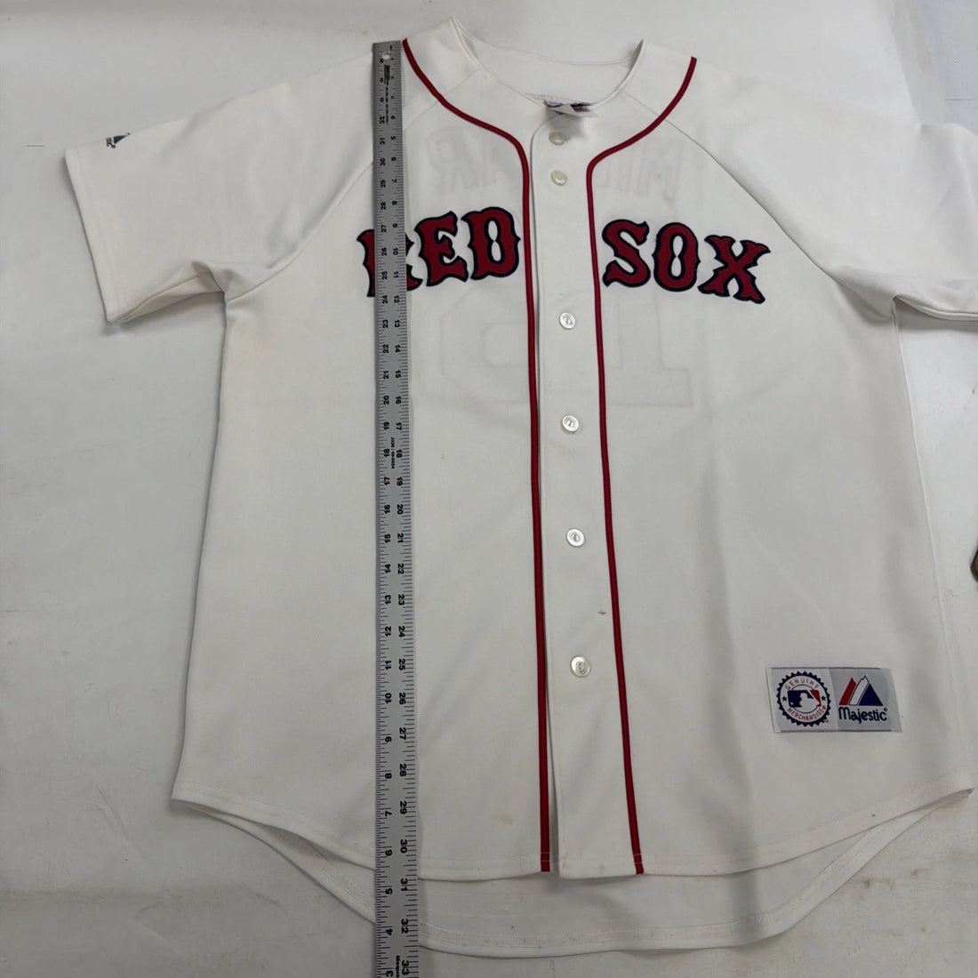 Vintage Boston Red Sox Kevin Millar Majestic Jersey Size Large MLB
