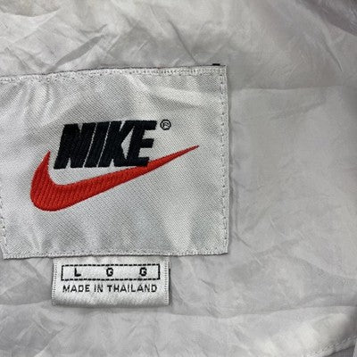 Vintage Nike Windbreaker Light Jacket Size Large Red 90s