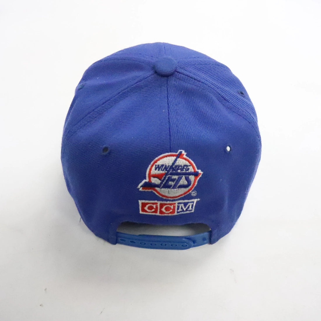 Vintage Winnipeg Jets American Needle Wool Snapback Hat OSFA NHL