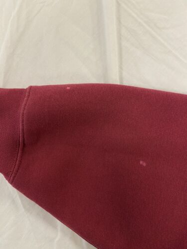 Vintage Nike Air Sweatshirt Hoodie Size Large Red Embroidered
