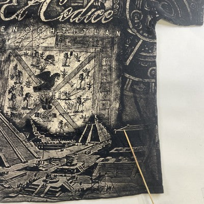 El Codice Mexico T-Shirt Size Large All Over Print