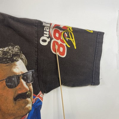 Vintage Dale Jarrett Racing T-Shirt Size Medium NASCAR 90s