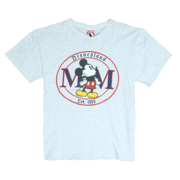 Vintage Mickey Mouse Disneyland T-Shirt Size 2XL Gray 90s – Throwback Vault