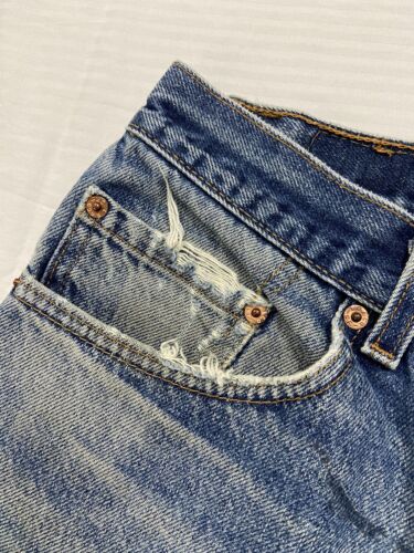 Vintage Levi Strauss & Co 501 Denim Jeans Size 34 X 32 505-0216