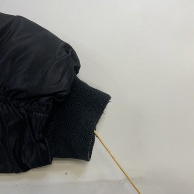 DELF USA Flight Bomber Jacket Size XL Black Reversible