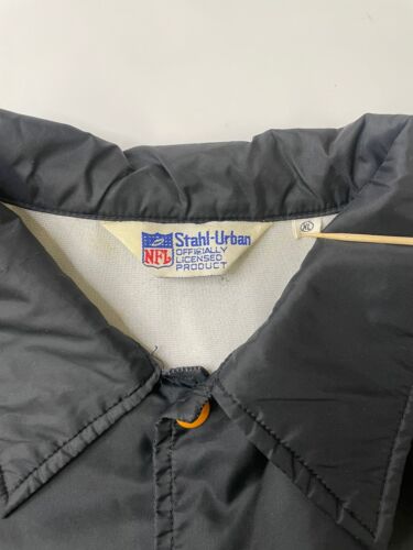 Vintage Pittsburgh Steelers Light Coach Jacket Size XL 90s NFL