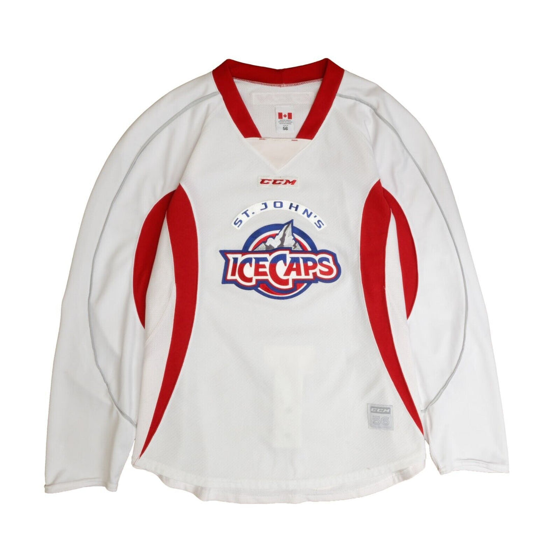 Vintage St John's Ice Caps AUthentic CCM Hockey Jersey Size 56 AHL