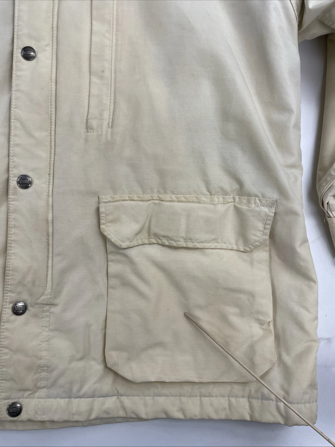 Vintage Woolrich Barn Coat Chore Work Jacket Womens XL Wool Lined