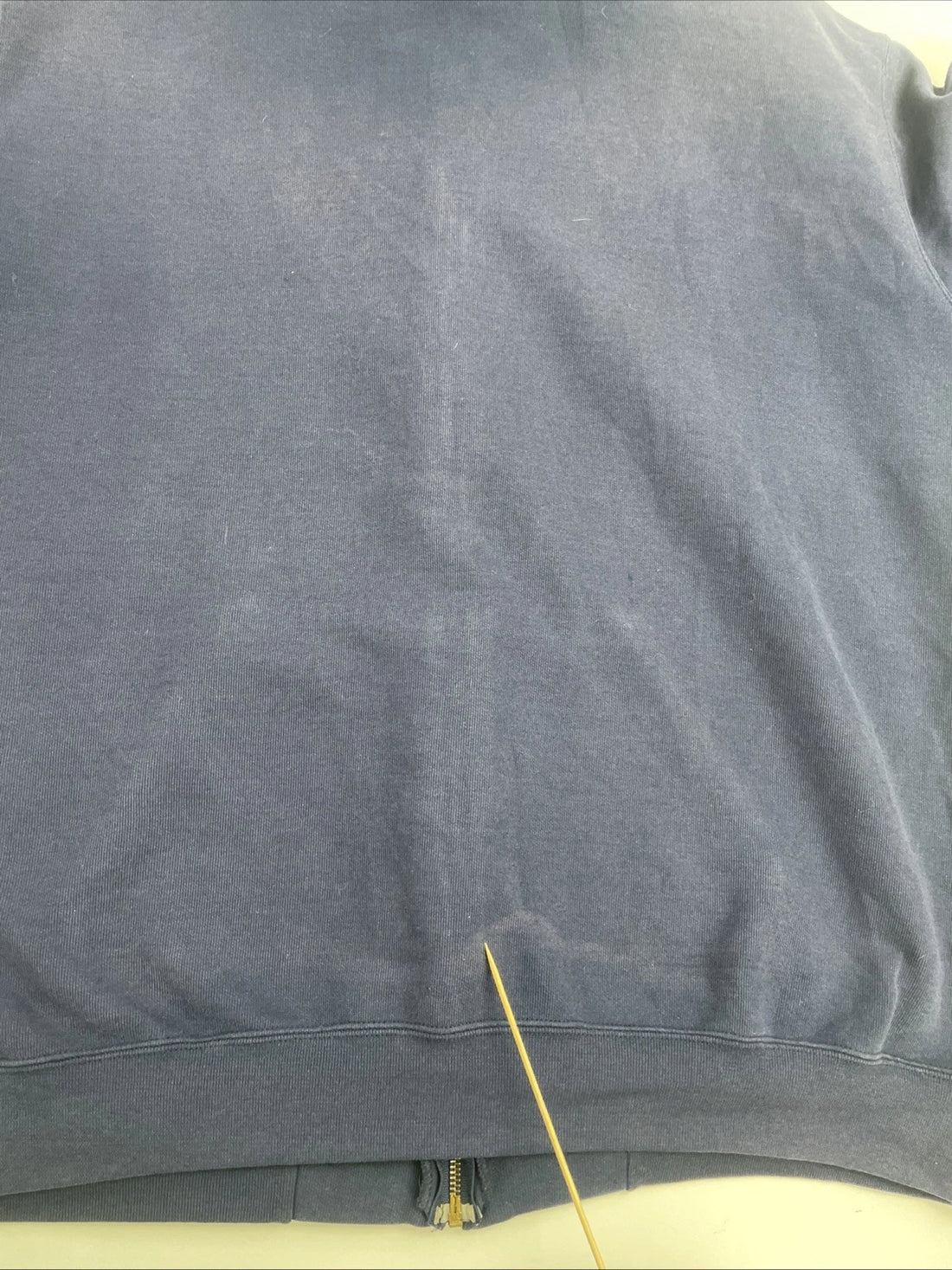 Vintage Carhartt Full Zip Sweatshirt Hoodie Size 2XL Blue