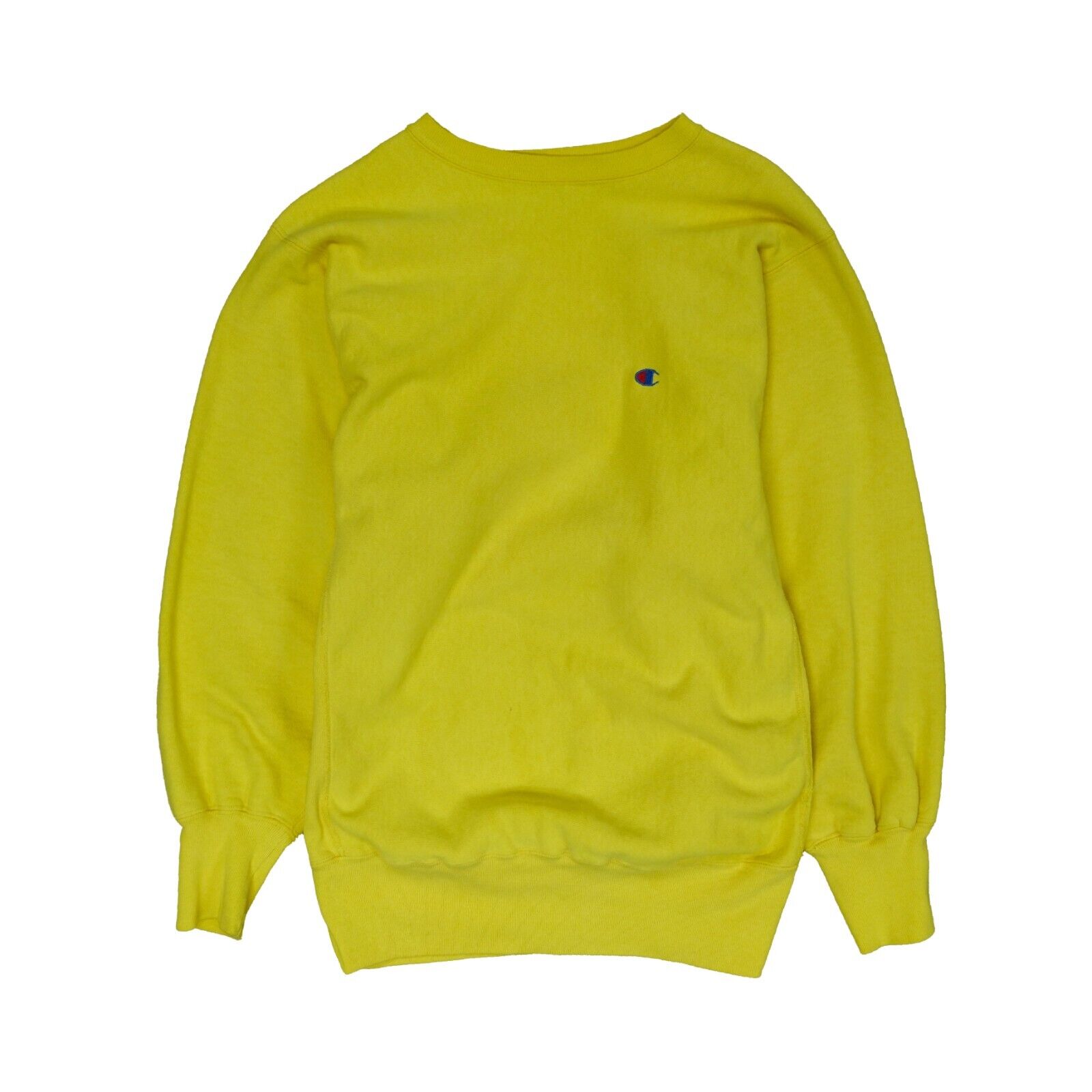 Vintage Champion Reverse Weave Sweatshirt Crewneck Size XL Yellow