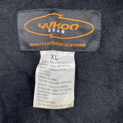Yukon Gear Tree Camo Bomber Jacket Size XL