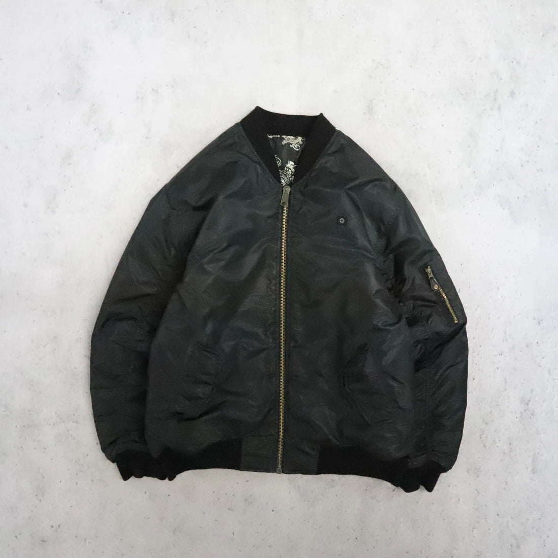 Vintage Southpole Bomber Jacket Size Large Reversible Y2K